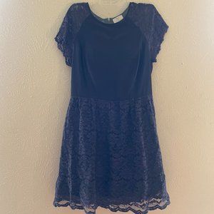 Blue Lace Dress